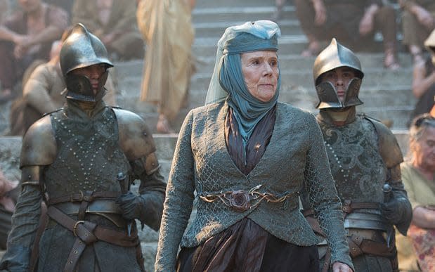 Dianna Rigg as Lady Olenna Tyrell