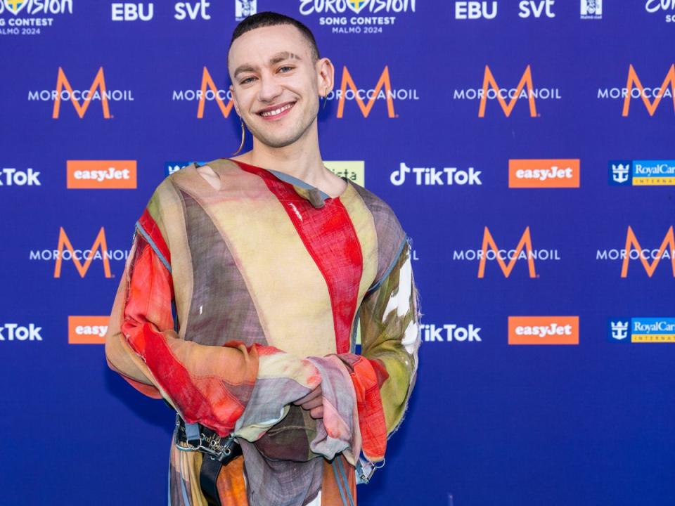 Olly Alexander supports those protesting against this year’s competition (Getty Images)