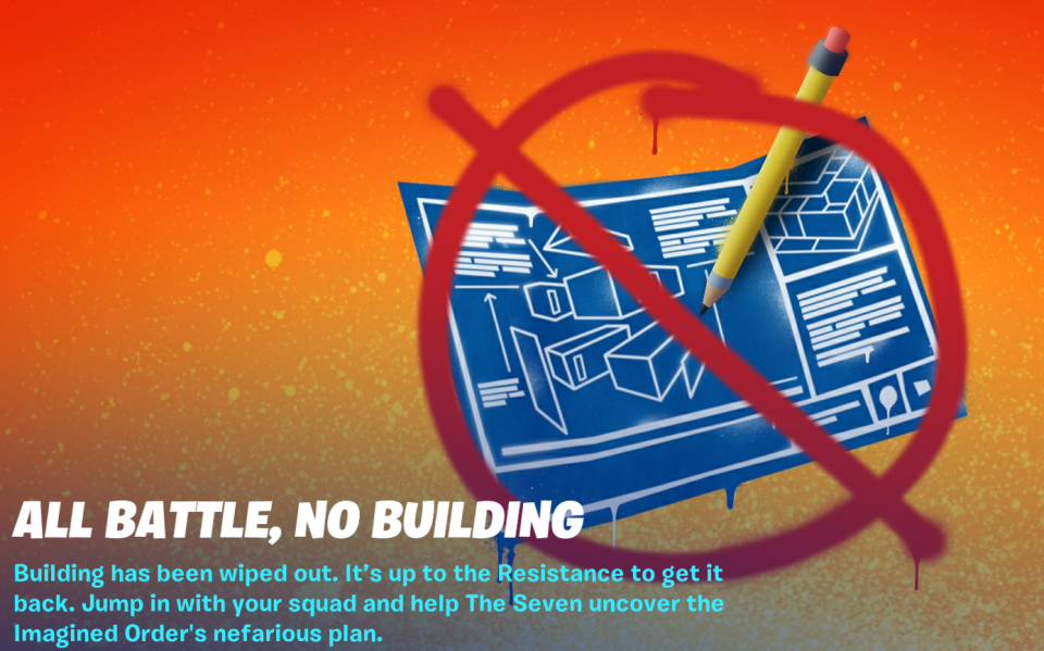 Fortnite removes building