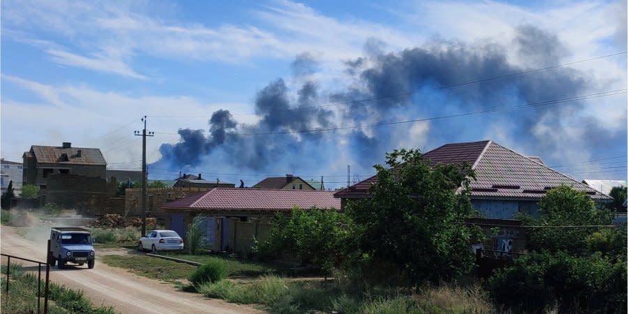 Explosions at the Saky airfield in occupied Crimea weaken Moscow’s forces