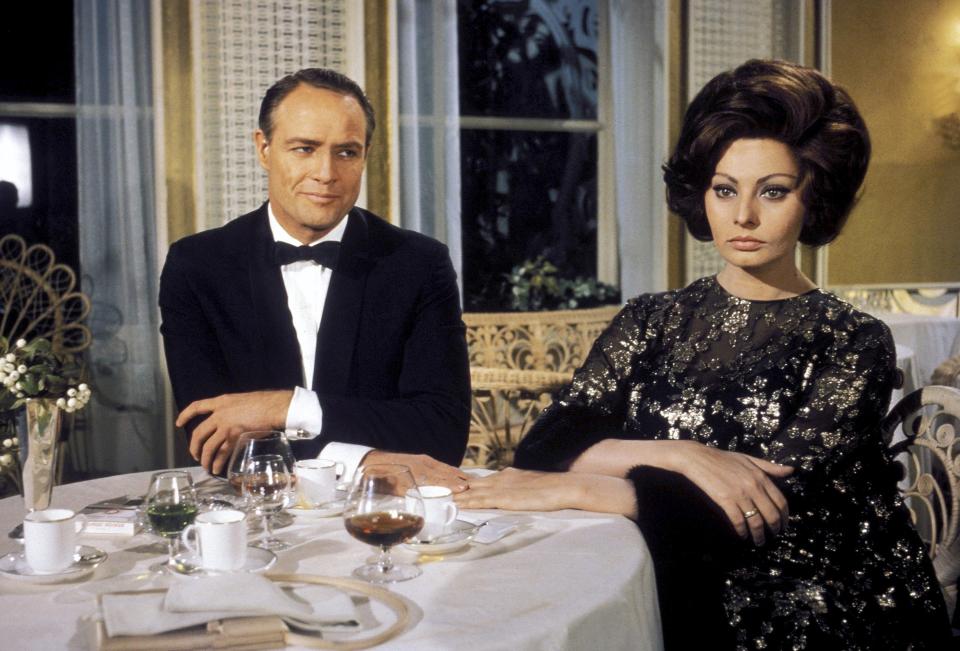 <span><span>Marlon Brando and Sophia Loren, 'A Countess from Hong Kong,' 1967</span><span>HA/THA/Shutterstock</span></span>