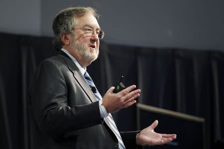 Intel chairman of the board Andy Bryant speaks during an investors conference in Santa Clara, California, November 20, 2014. REUTERS/Beck Diefenbach