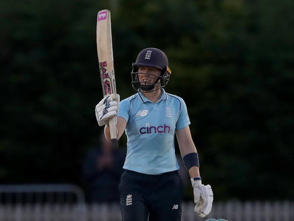 Heather Knight’s century guided England Women to victory (Simon Marper/PA) (PA Wire)