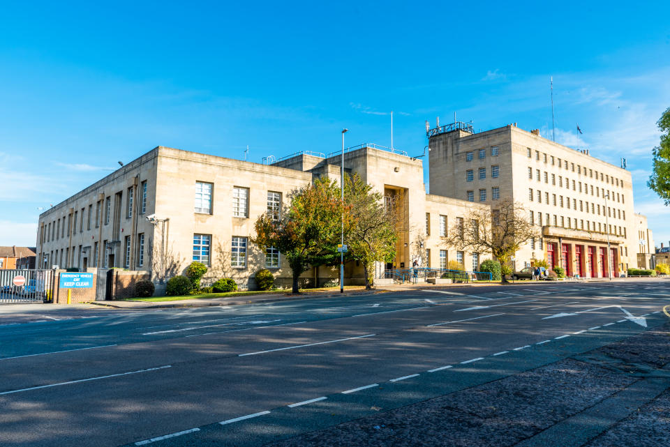 Northampton Fire Station and Magistrates Court building.