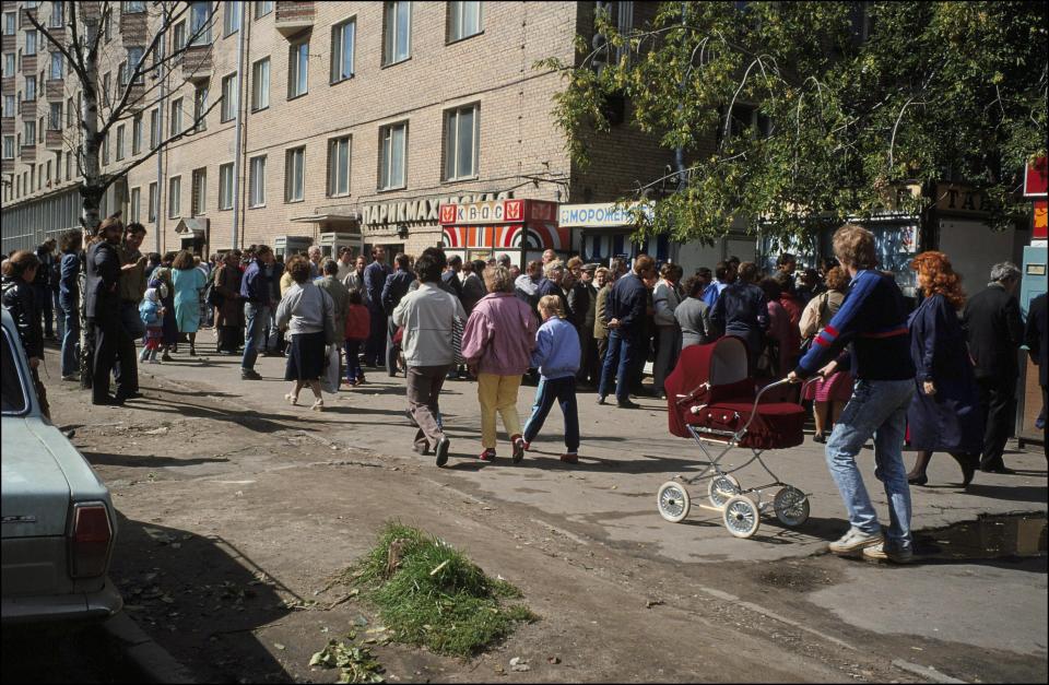 Street in Moscow, Russia