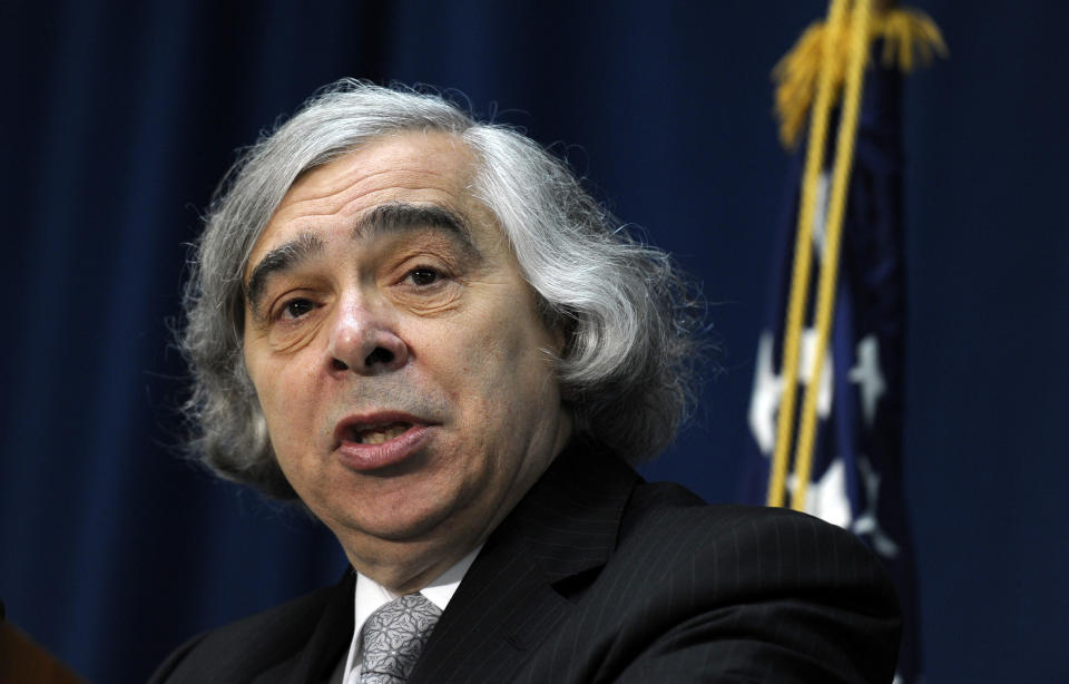 <strong>Ernest Moniz, Secretary of Energy  </strong> (AP Photo/Susan Walsh, File)