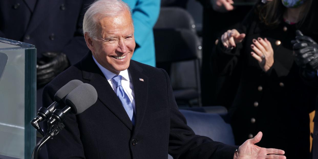 joe biden inaugural speech