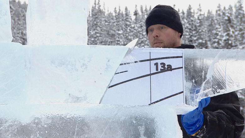 Carving out the science behind competition-grade ice at Lake Louise's iconic ice sculpture festival