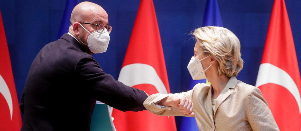 Ursula von der Leyen a rencontré le président du Conseil européen, Charles Michel, depuis l'incident du « sofagate », survenu à Ankara. 
