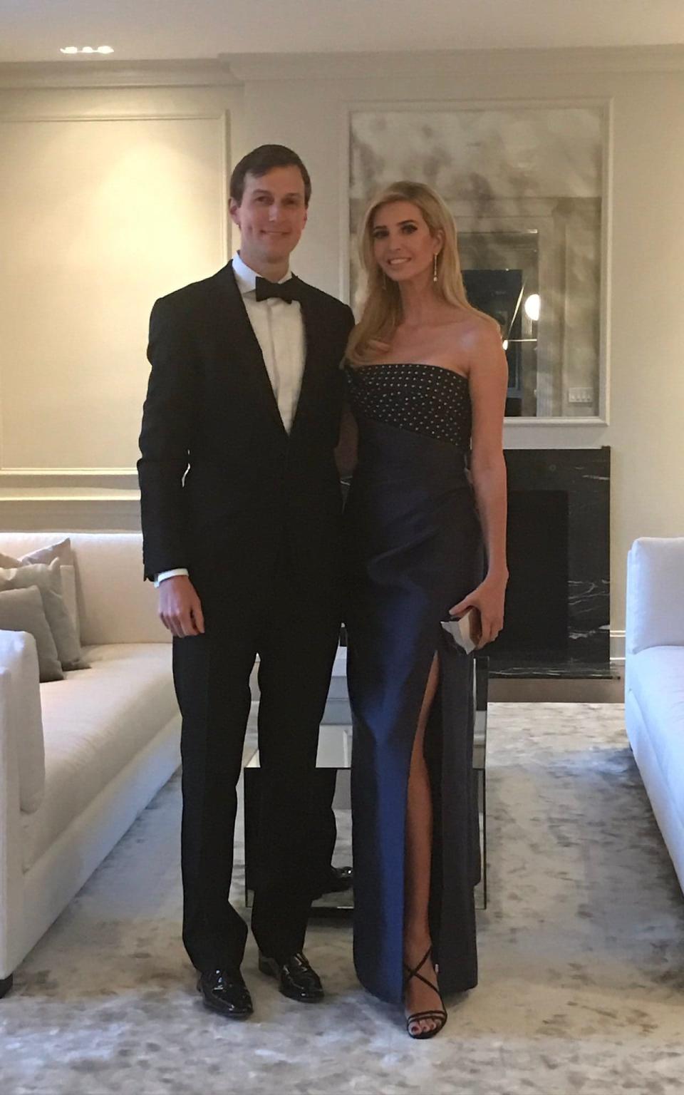 Melania and Ivanka Trump opt for opposing sartorial strategies at the Governor's Ball