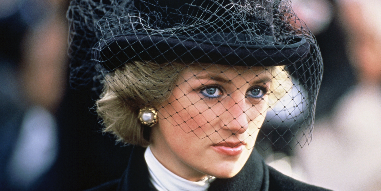 princess diana at an event