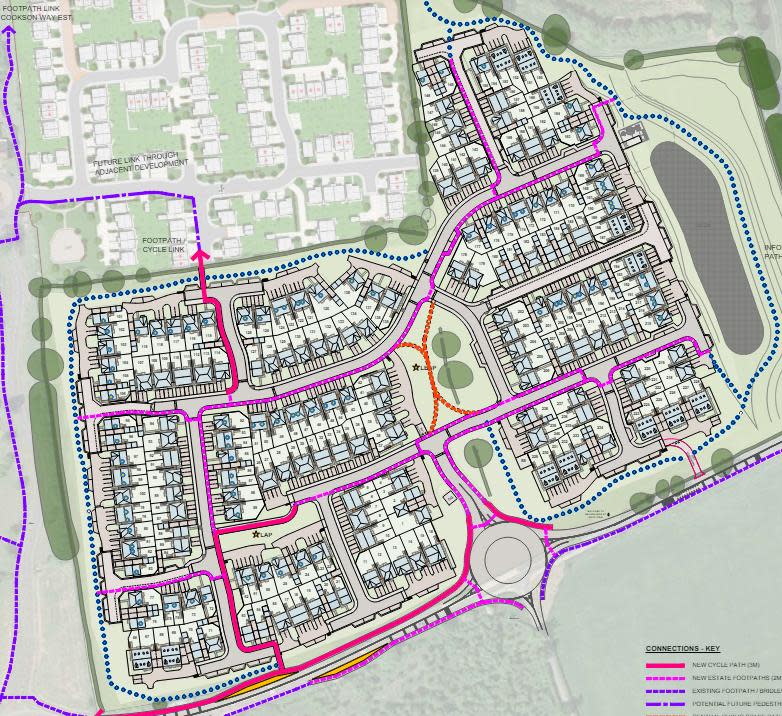 The Northern Echo: An overview of the homes that will be built on Catterick Road