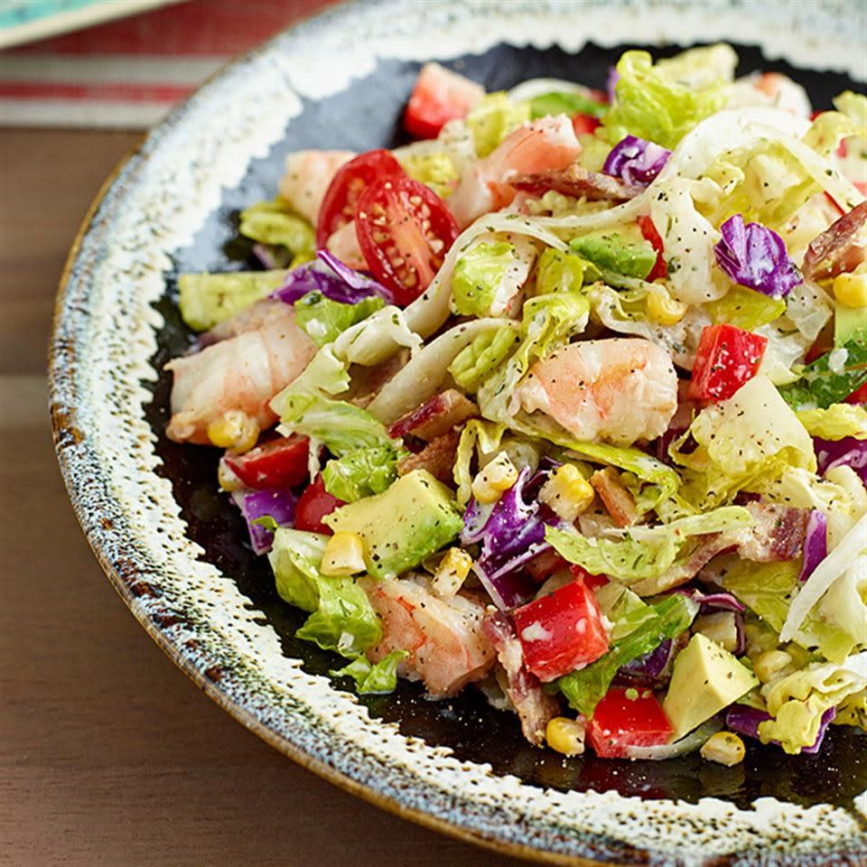 Avocado & Shrimp Chopped Salad