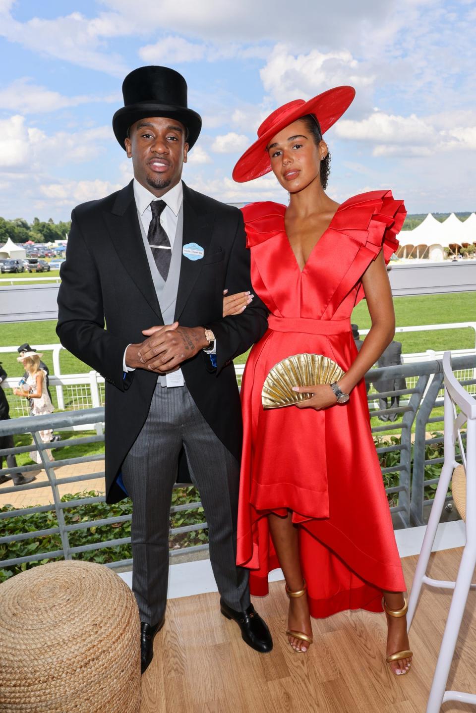 Bugzy Malone and Tillie Amartey (Dave Benett/Getty Images for Asc)