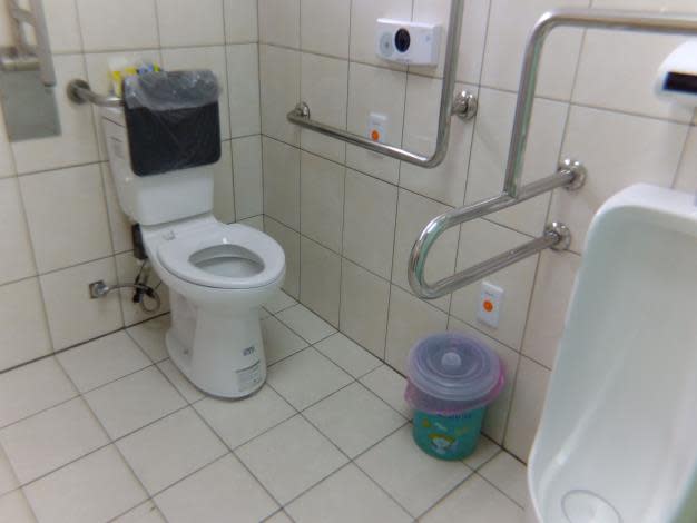 全國各公廁單位2月1日起禁止使用萘丸。   圖：取自苗栗縣政府網站