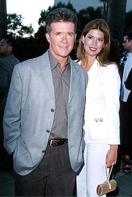 Alan Thicke with a fine-lookin' woman at the Hollywood premiere of Paramount's The Original Kings of Comedy