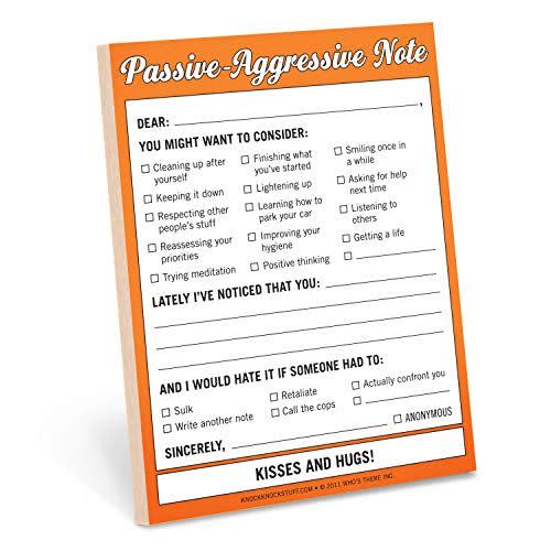 Passive Aggressive Notepad