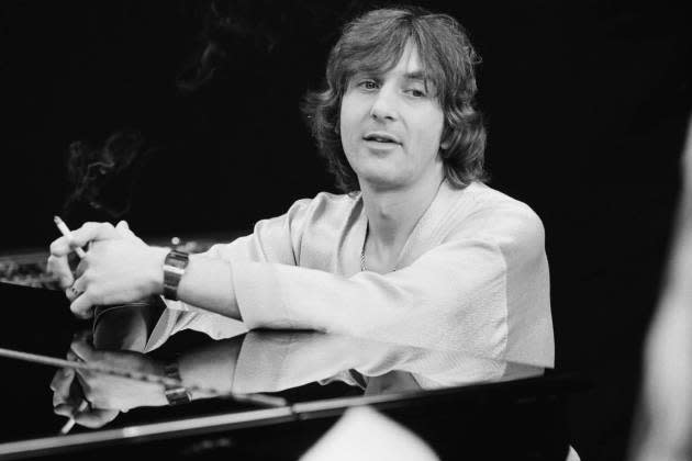 Richard Tandy, ELO keyboard player, in May 1979.  - Credit: Fin Costello/Redferns