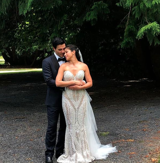 Home and Away couple Sarah Roberts and James Stewart married in a fairytale wedding in Ireland in July