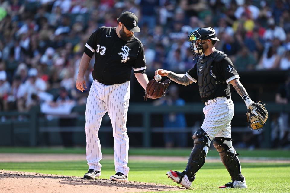 White Sox pitcher Lance Lynn and catcher Yasmani Grandal could be moved before the trade deadline.