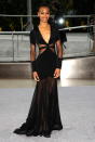 <div class="caption-credit"> Photo by: Getty Images</div><div class="caption-title">Zoe Saldana: A Glamour Best Dressed</div>Glamour UK recently chose Saldana as a candidate for 2013 Best Dressed Woman based on how she wore this Prabal Gurung gown. The dress' modern lines and sexy sheerness combined with Saldana's slim frame took the fashion world by storm this year.