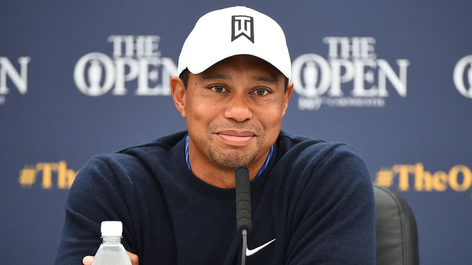 Tiger Woods said the British Open offers the best chance to win a major. Pic: Getty