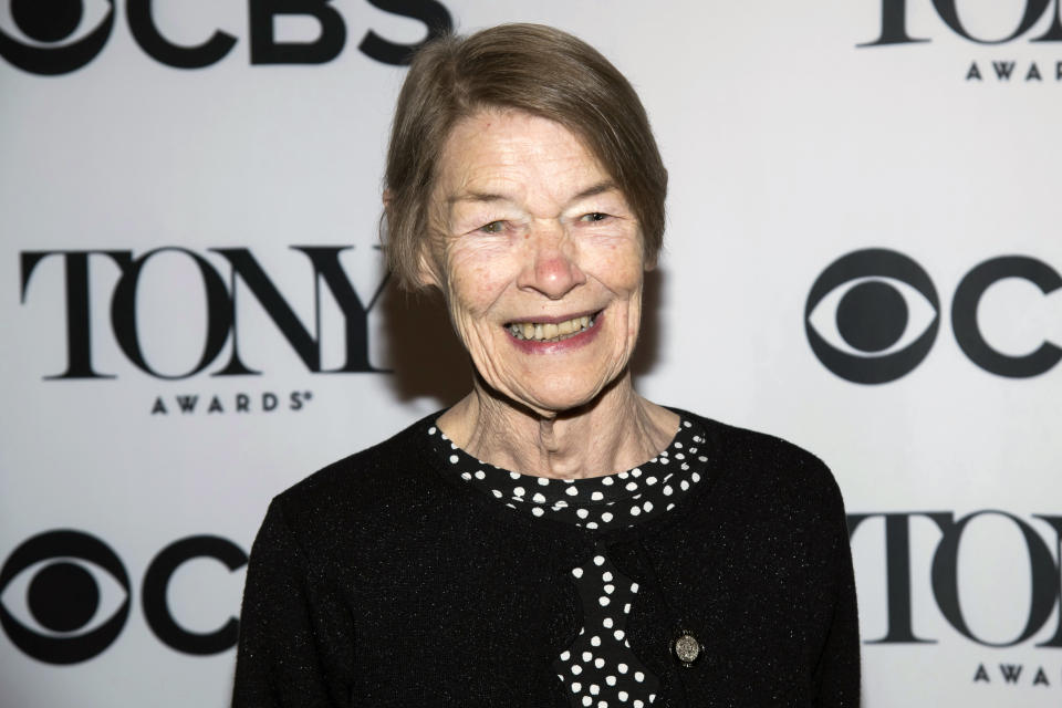 ARCHIVO - Glenda Jackson asiste a la rueda de prensa Meet The Nominees de los Premios Tony 2018 el miércoles 2 de mayo de 2018 en Nueva York. Glenda Jackson, actriz ganadora de dos Premios de la Academia, que tuvo una larga segunda carrera como legisladora británica, murió a los 87 años. El agente de Jackson, Lionel Larner, dijo que murió el jueves 15 de junio de 2023 en su casa en Londres después de una breve enfermedad. (Foto Charles Sykes/Invision/AP, archivo)