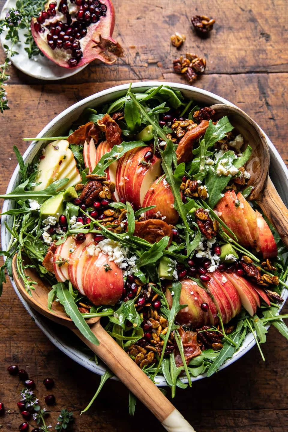 Autumn Harvest Honeycrisp Apple and Feta Salad