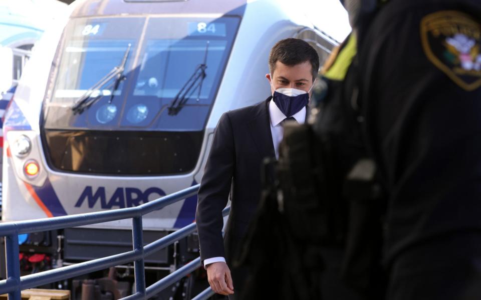 Pete Buttigieg, who ran for president, is no transportation secretary - GETTY IMAGES