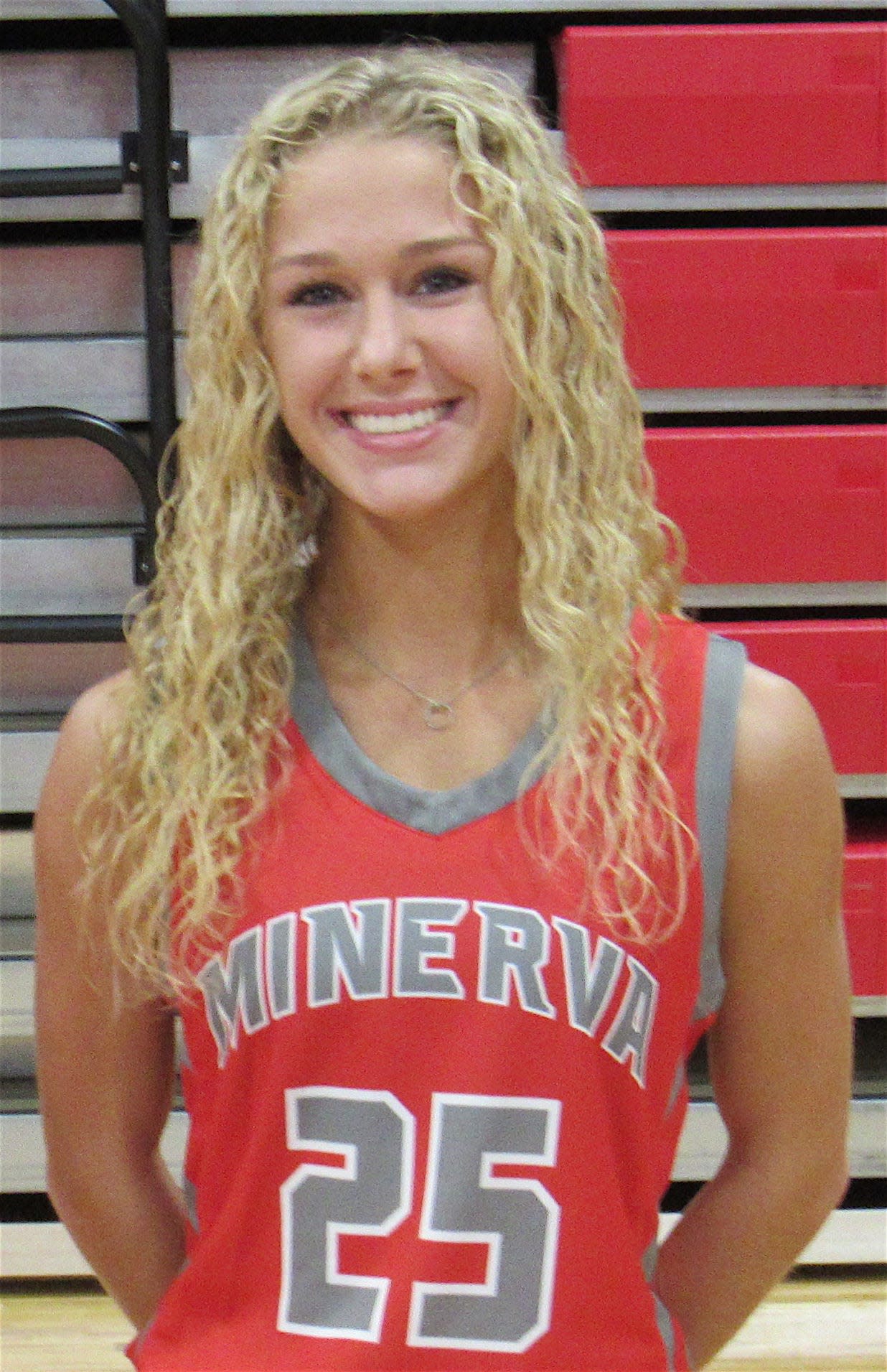Jenna Cassidy had 12 points, five rebounds and three steals during Minerva’s league game against Carrollton.