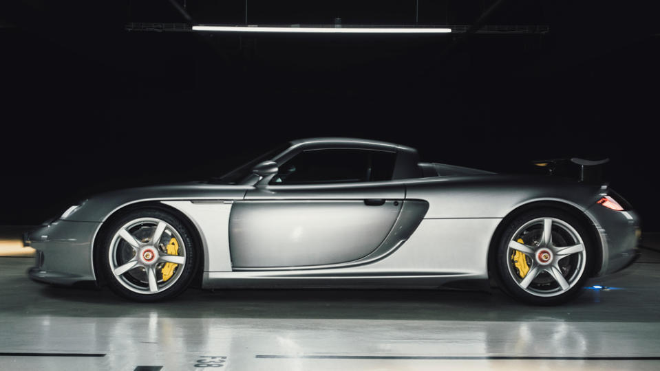 A 2004 Porsche Carrera GT.