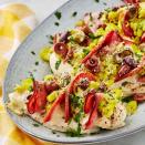 <p>There's nothing better than good <a href="https://www.delish.com/cooking/recipe-ideas/a19885331/antipasto-salad-recipe/" rel="nofollow noopener" target="_blank" data-ylk="slk:antipasto;elm:context_link;itc:0;sec:content-canvas" class="link ">antipasto</a>. Our only qualm with the meat and cheese spread is that it's never a truly satisfying dinner on its own (thought we desperately want it to be!). This <a href="https://www.delish.com/cooking/g385/stuffed-chicken-breast-recipes/" rel="nofollow noopener" target="_blank" data-ylk="slk:stuffed chicken;elm:context_link;itc:0;sec:content-canvas" class="link ">stuffed chicken</a> changes all that.</p><p>Get the <strong><a href="https://www.delish.com/cooking/recipe-ideas/a22987290/antipasto-stuffed-chicken-recipe/" rel="nofollow noopener" target="_blank" data-ylk="slk:Antipasto-Stuffed Chicken recipe;elm:context_link;itc:0;sec:content-canvas" class="link ">Antipasto-Stuffed Chicken recipe</a></strong>.</p>