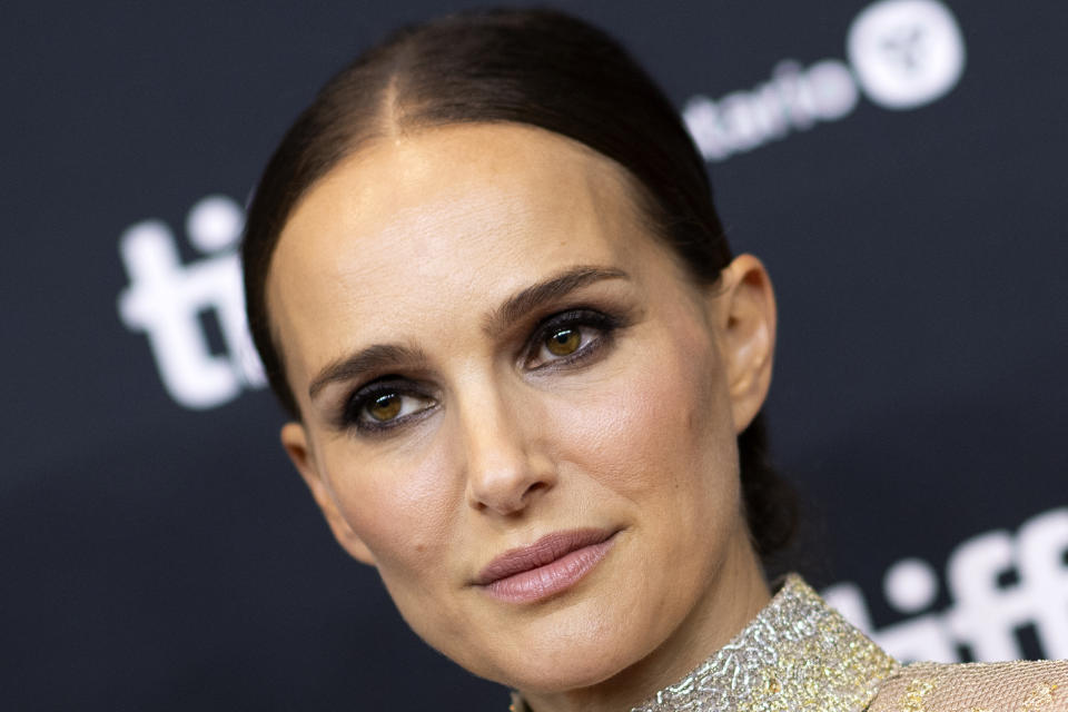 Actress Natalie Portman attend the red carpet for the premiere of Carmen during the 2022 Toronto International Film Festival at at Tiff Bell Lightbox on September 11, 2022 in Toronto, Canada. (Photo by VALERIE MACON / AFP) (Photo by VALERIE MACON/AFP via Getty Images)