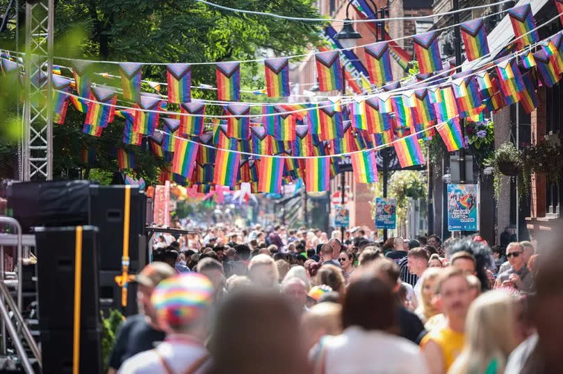 Manchester Pride organisers said they were 'continuing to engage in meaningful dialogue' with Booking.com over the situation