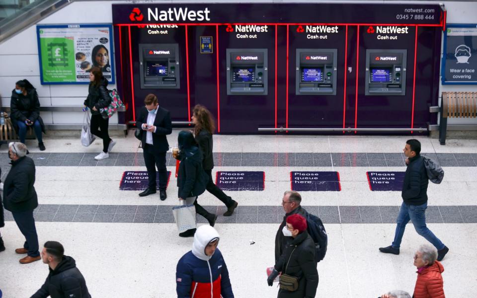 Pinjaman Covid bank NatWest - Chris Ratcliffe/Bloomberg