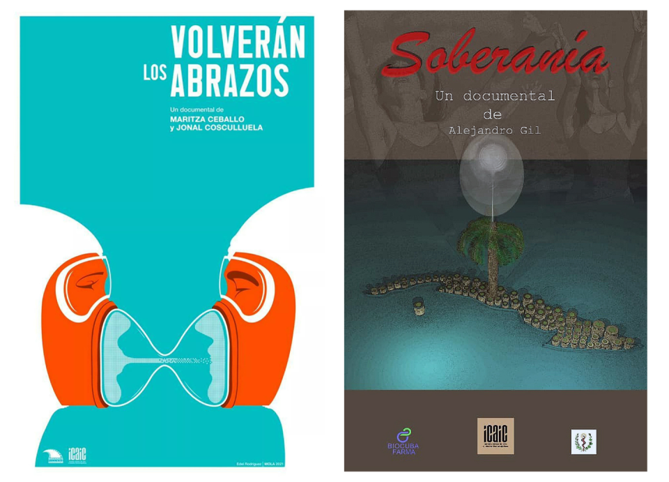 <span class="caption">Two recent Cuban documentaries, ‘Volverán los abrazos’ which embeds viewers in the daily lives of COVID ward doctors early on in the pandemic. ‘Soberanía’ follows the challenges and triumphs of scientists developing vaccines.</span> <span class="attribution"><span class="source">(ICAIC)</span></span>