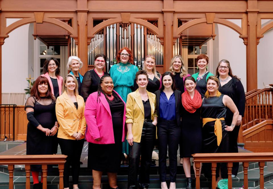 The all-female Spectra Choir will perform May 27, at Asbury Memorial Church.