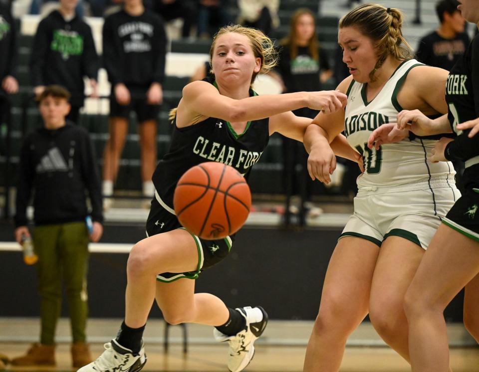 Clear Fork's Lilly Wortman has the Colts at No. 1 in the Richland County Girls Basketball Power Poll.