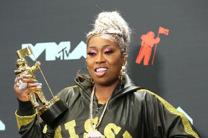 Missy Elliott will launch "Out of This World," her first headlining tour, featuring Ciara, Busta Rhymes and Timbaland. File Photo by Monika Graff/UPI
