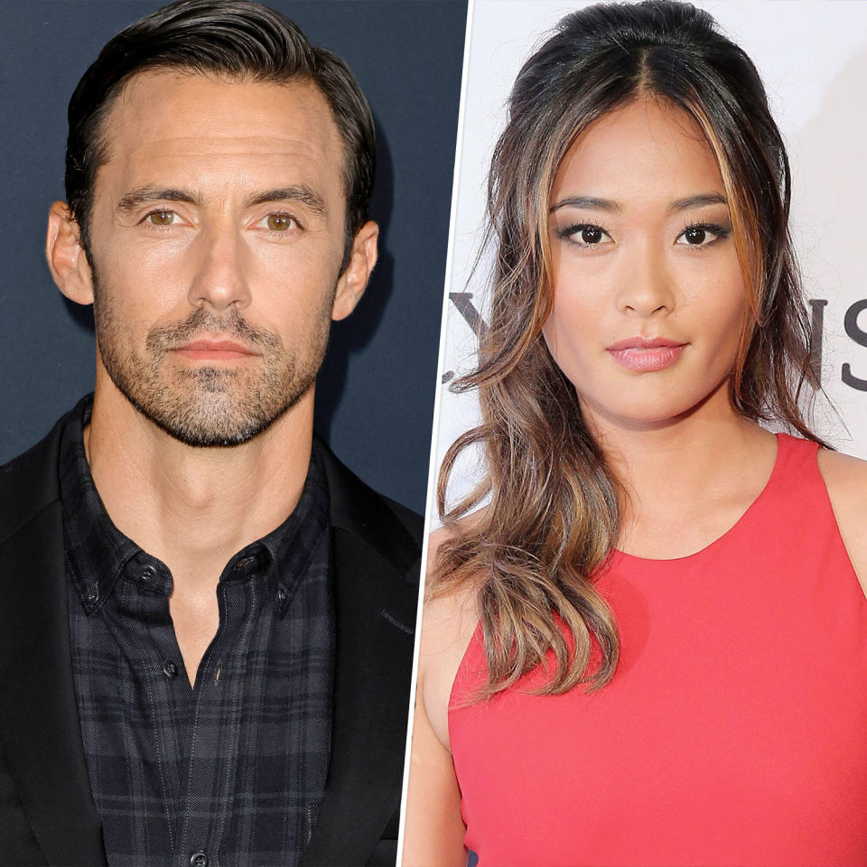 Milo Ventimiglia and Jarah Mariano are married. (Kevin Winter/Getty Images/Neilson Barnard)