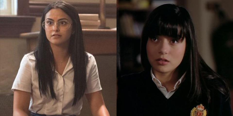 Camila Mendes as a Young Hermione Gomez