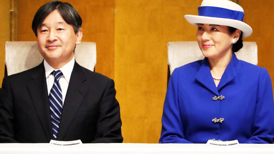 Emperor Naruhito and Crown Princess Masako, pictured here in 2018.