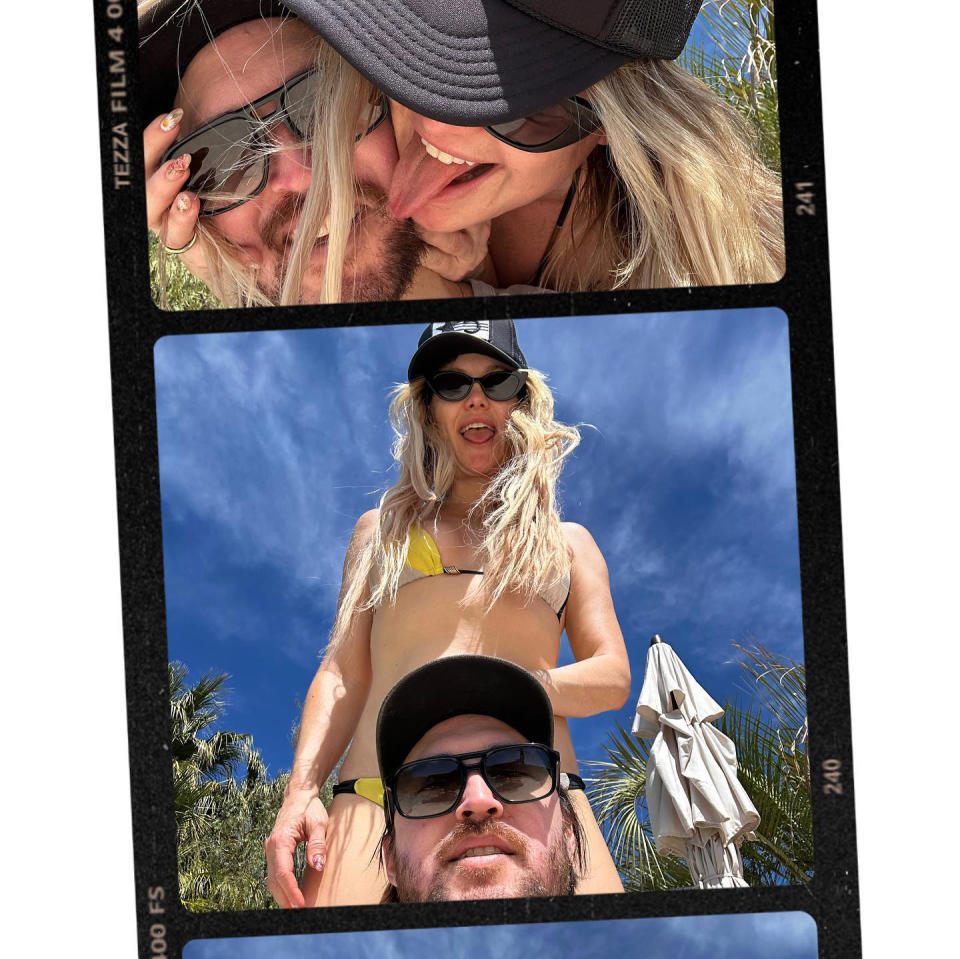 Kate Hudson Packs On The Pda With Fiance Danny Fujikawa In Itsy Bitsy Yellow Bikini Photo