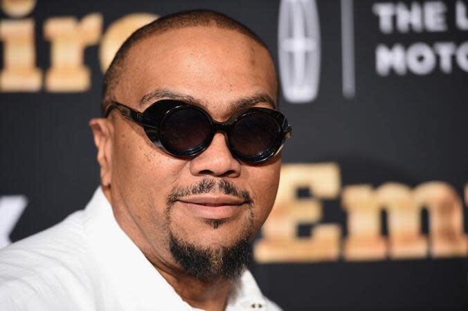 Timbaland on red carpet