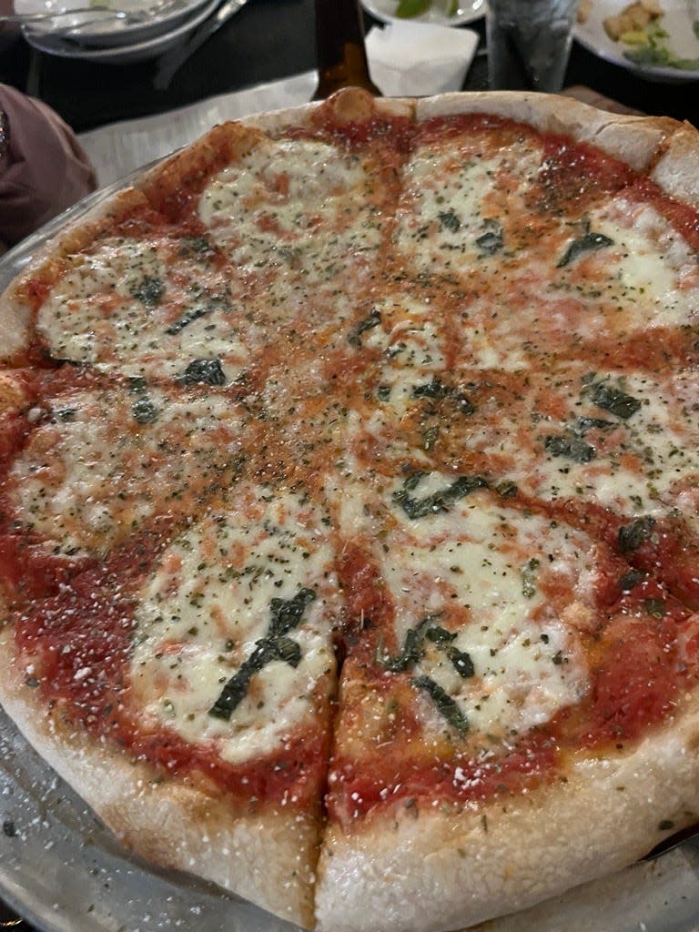 Margherita pizza at Pierro's Italian Bistro, 217 Hay St. in Fayetteville.