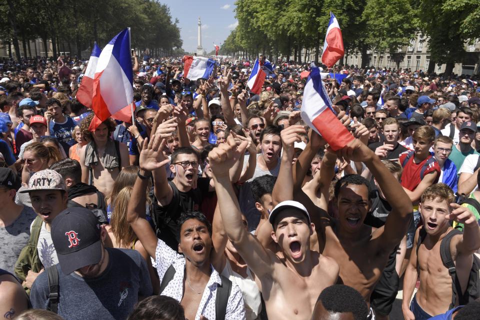 Las mejores imágenes del Francia vs Croacia