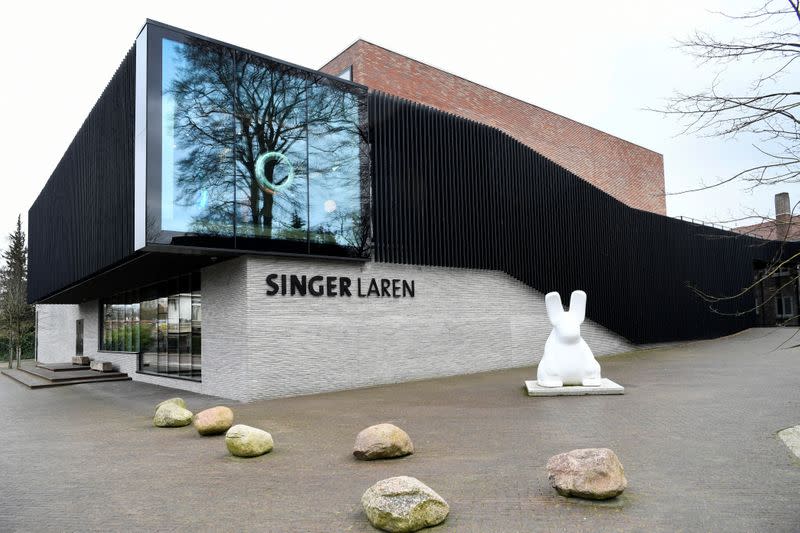 The Singer Laren Museum, where the work of art "Spring Garden" by Vincent Van Gogh was stolen, is seen, in Laren