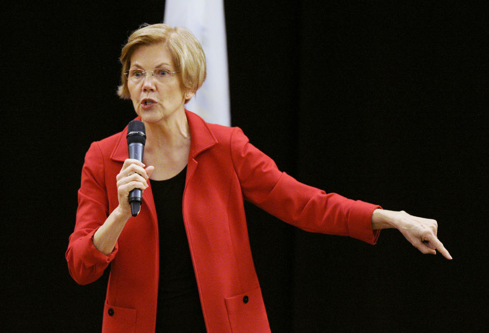 Democratic Sen. Elizabeth Warren, of Massachusetts, was mocked by Republican politician Jason Chaffetz for her Native American background. (Photo: Getty Images)