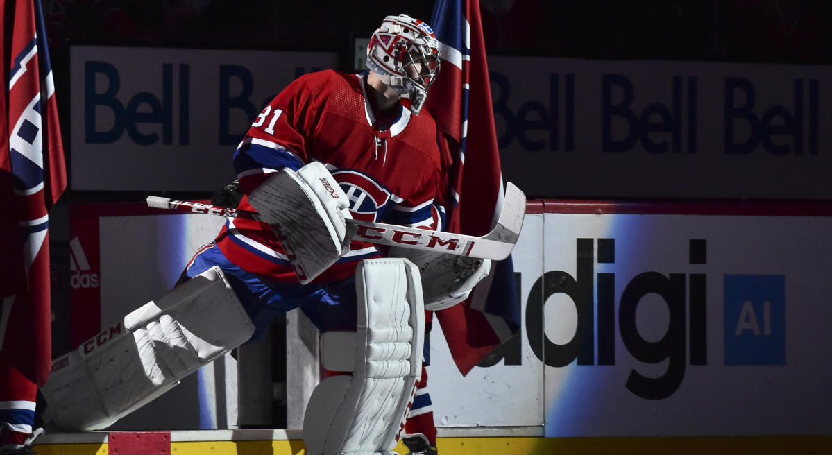 Canadiens netminder Carey Price goes blank when announcing Montreal's  first-round NHL pick