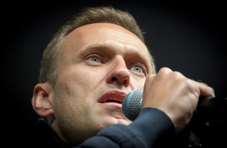 L'opposant russe Alexeï Navalny le 29 septembre 2019 à Moscou - Yuri KADOBNOV © 2019 AFP